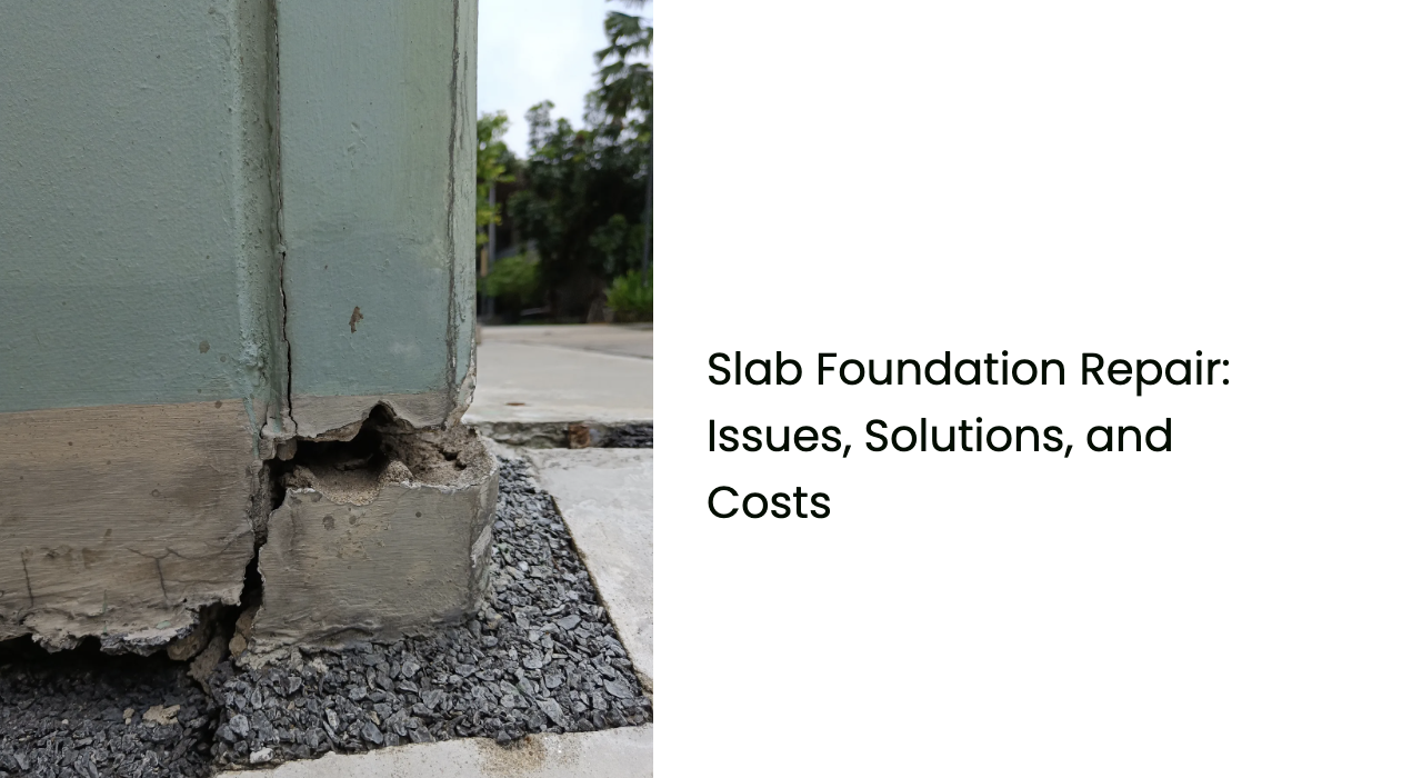 Slab Foundation Repair: Issues, Solutions, and Costs